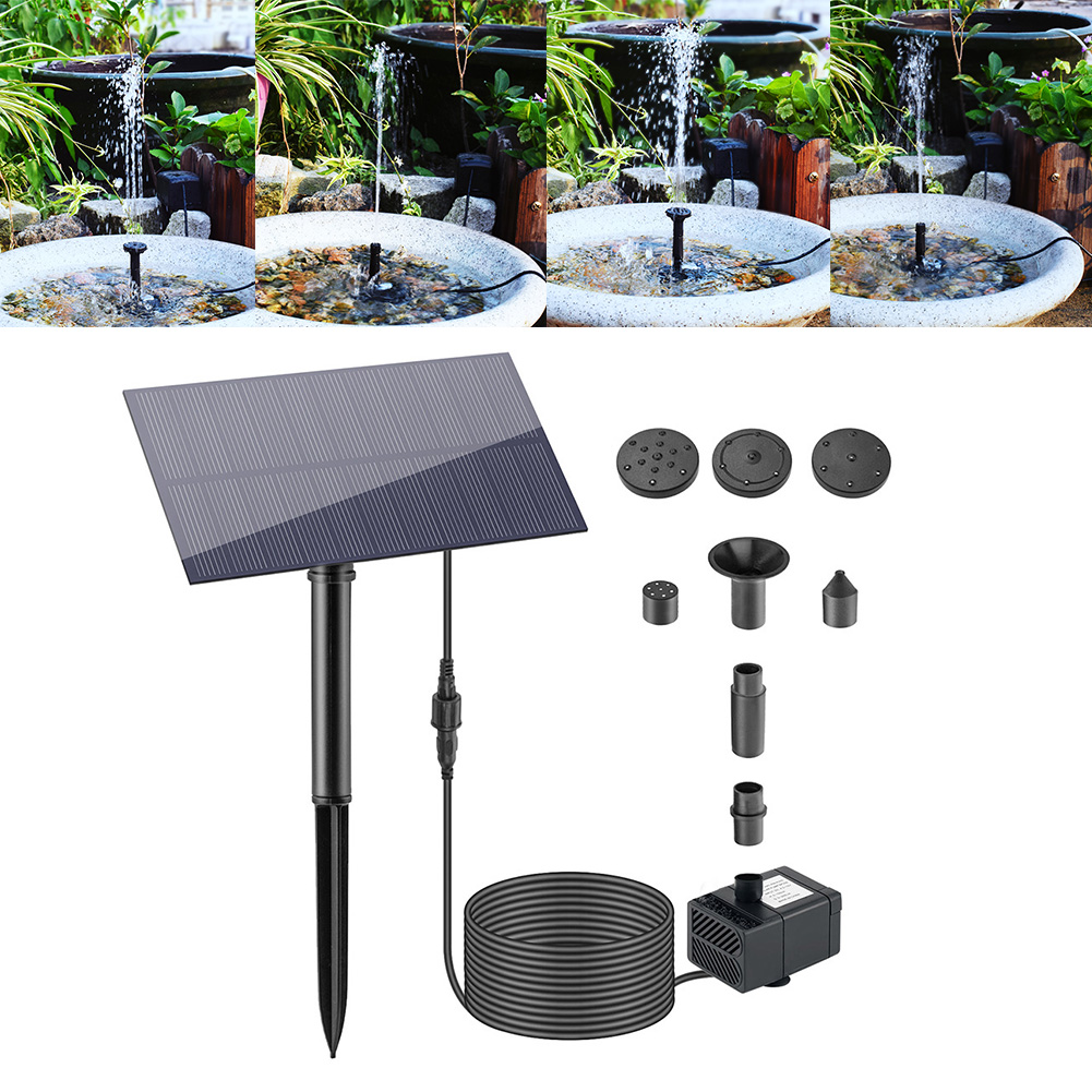 Fish Aquarium Home - 5W 5V su çeşmesi bahçe dekorasyonu