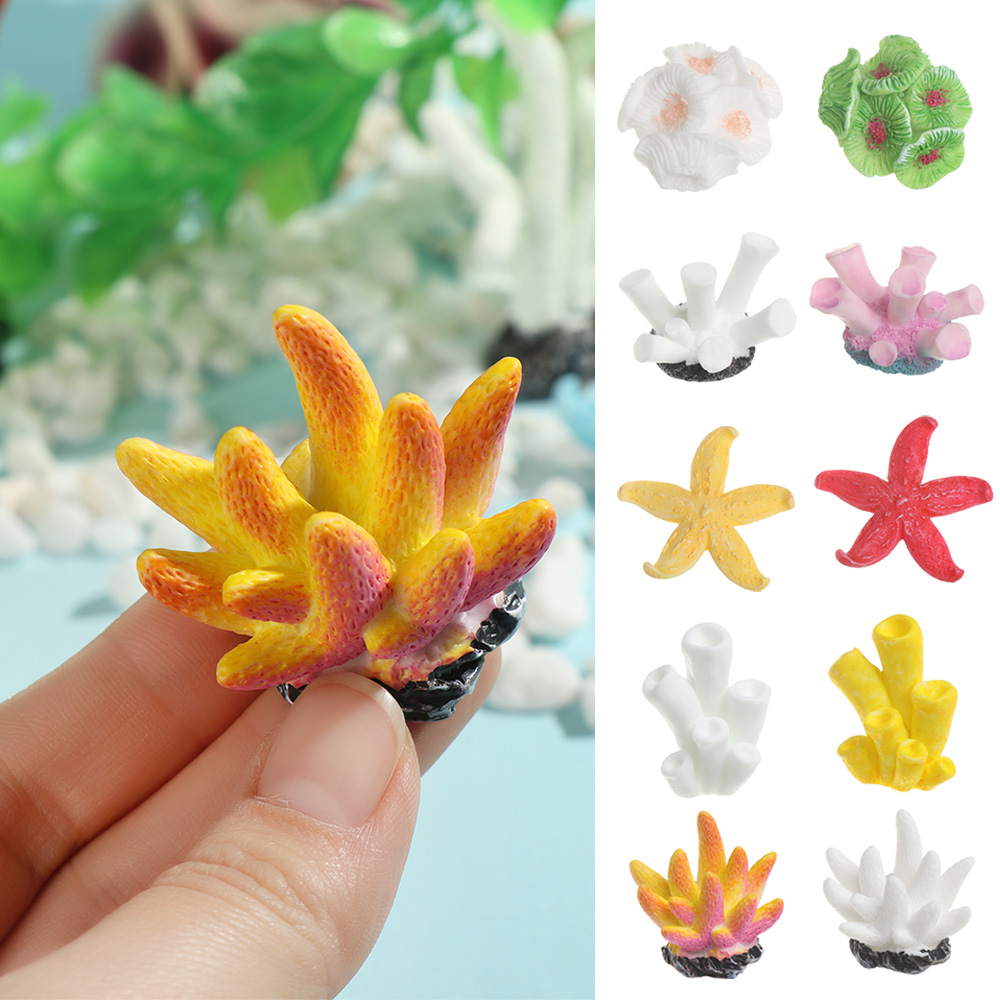 Aquarium Decoration Rock - Yapay mercan balık tankı süsler simülasyon