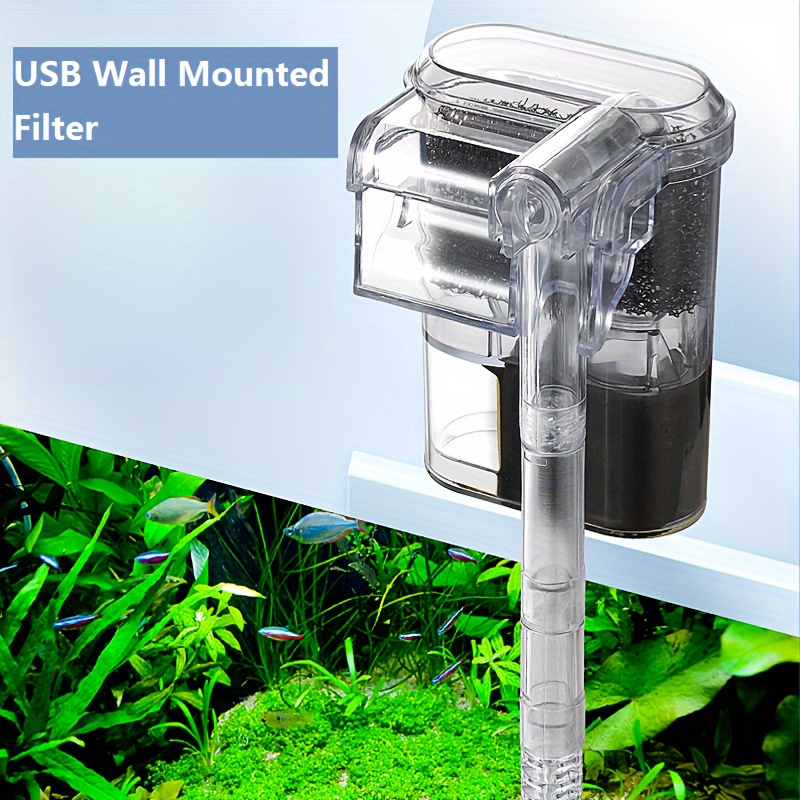 Aquarium Xxl - 2.5W DC 5V Duvara Monte Balık
