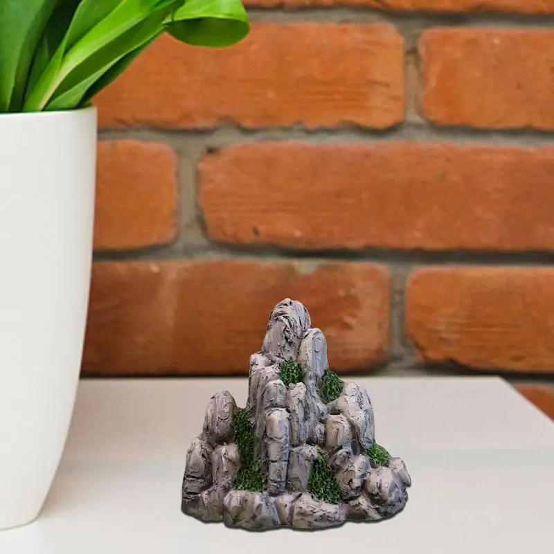 Mini dağ minyatür sahte taş ya - Aquarium Decoration Rock incelemesi ve fiyatı