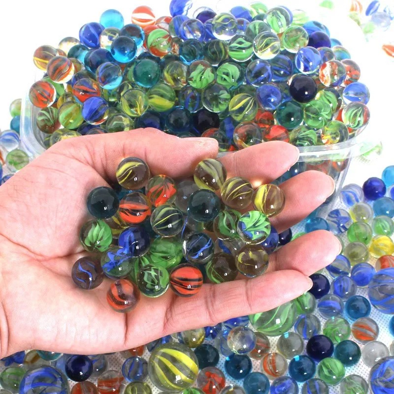 50 Adet 14mm Renkli Cam Bilye  - Fish Aquarium Home incelemesi ve fiyatı