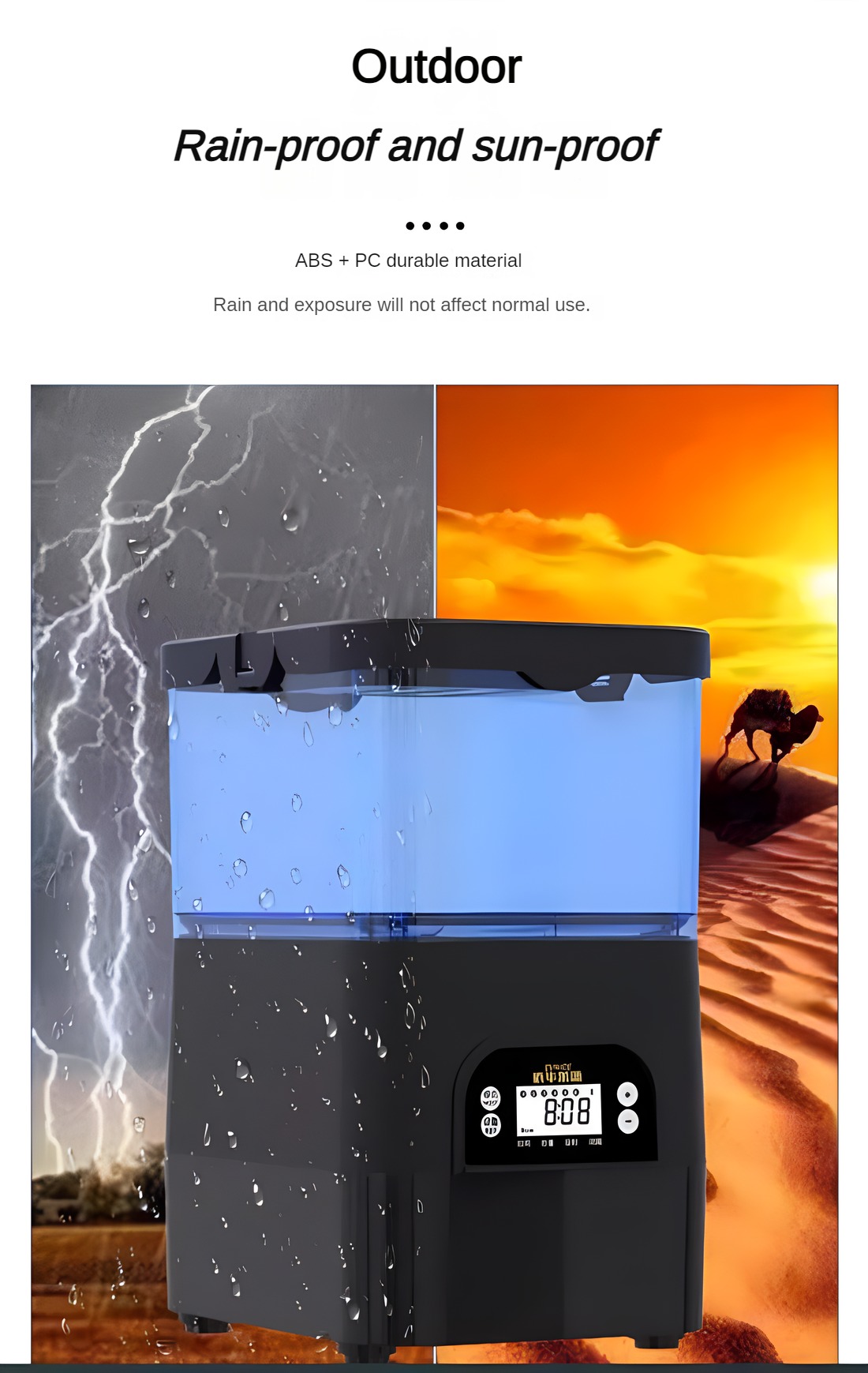 EVNICE Solar Otomatik Balık Be - Aquarium Fish Auto Feeder incelemesi ve fiyatı
