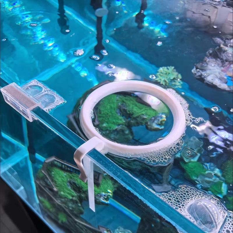 {QTG333} 1 Set 3D Baskılı Yüze - Aquarium Fish Auto Feeder incelemesi ve fiyatı