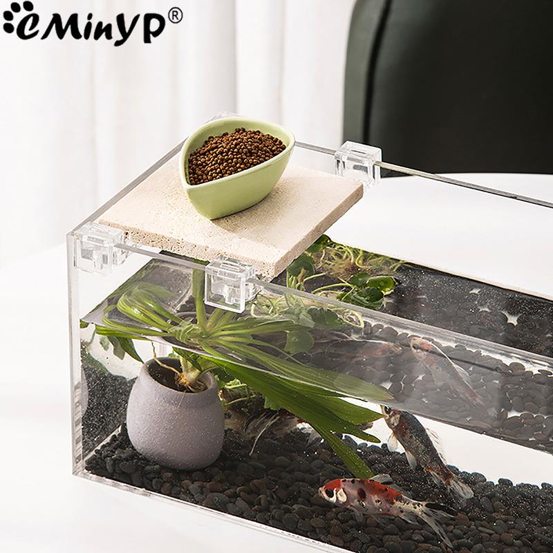 4 adet Balık Tankı Akrilik Kli - Aquarium Fish Elevator incelemesi ve fiyatı