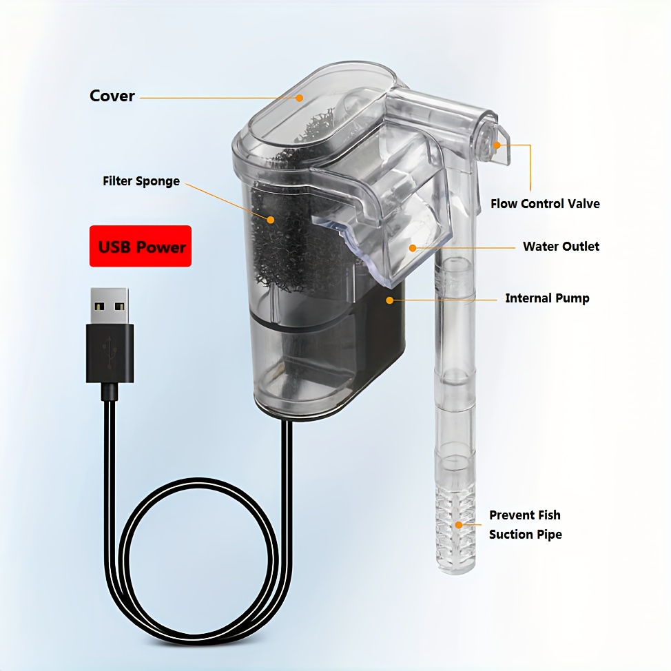2.5W DC 5V Duvara Monte Balık  - Aquarium Xxl incelemesi ve fiyatı