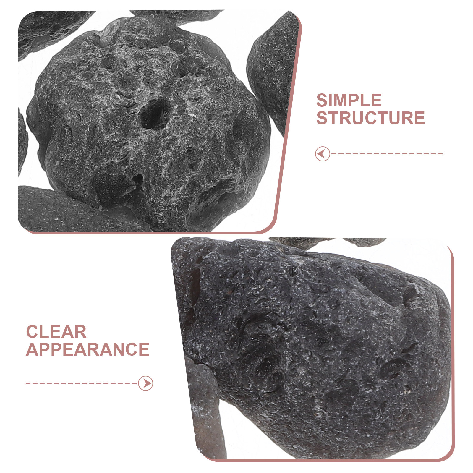 200G Siyah Meteorit Kristal Ör - Aquarium Decoration Rock incelemesi ve fiyatı